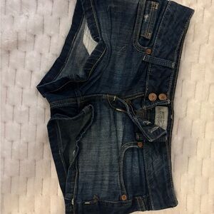 Aeropostale Dark Wash Denim Shorts daisy dukes